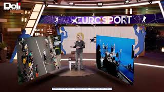 Doli Media presents Virtual Set Studio  Aximmetry DE with Tracked and Virtual Camera