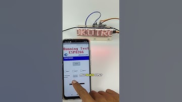 Tutorial membuat running text / Tulisan Berjalan dengan arduino #arduino #runningtext