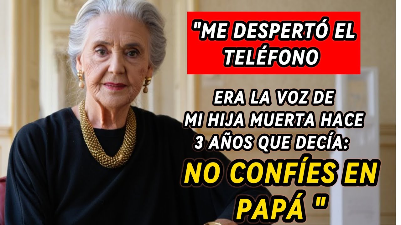 Esta anciana recibió una escalofriante llamada a las 3 de la mañana
