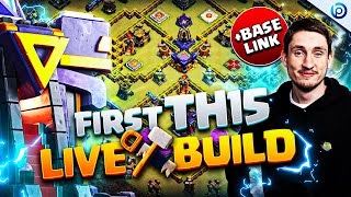 The First Live TH15 BASE BUILD SESSION From PRO BUILDER | New Layout + FREE Link screenshot 5