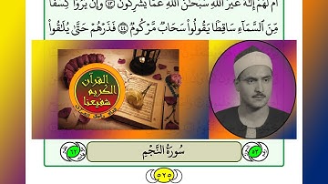 ترتيل القرآن الكريم الصفحة ٥٢٥ / 525 القارئ الشيخ محمد صديق المنشاوي
