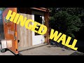 Enclosed Trailer Modification : Added a Hinged Rear Wall with Door