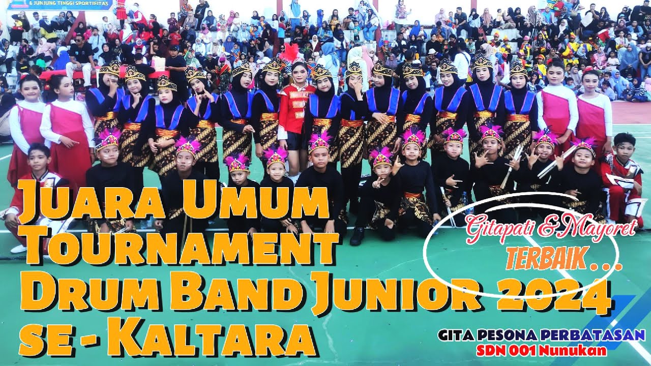JUARA UMUM TOURNAMENT DRUM BAND JUNIOR SE KALTARA