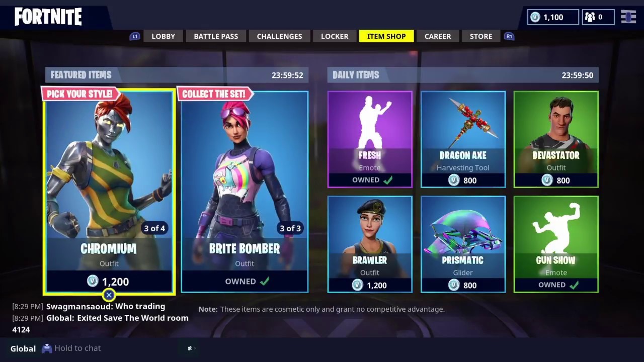 Fortnite Shop May 11 2018 New Fortnite Item Shop May 11th 2018 Youtube