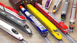 TOMIXとKATOの素晴らしいNゲージ鉄道コレクションを開封！日本を代表する4つの名列車が激突！名鉄7000系、EF210形「桃太郎」、285系「サンライズエクスプレス」、JR東日本の車両が登場！