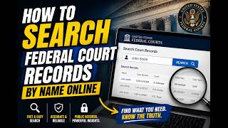 How to search federal court records by name online
