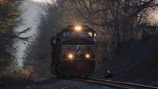 NS P60 Running Engines Light By Black Mountain On The Asheville District!