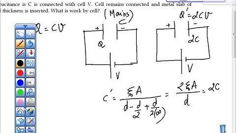 Problem : Capacitor with dielectric