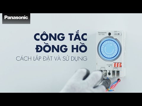 Video Công tắc đồng hồ Panasonic - Hướng dẫn lắp đặt và cách... - youtube