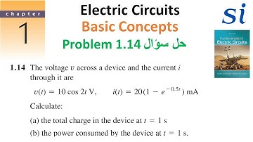 Fundamentals of Electric Circuits | Problem 14  solution | عربي (Alexander - Sadiku)