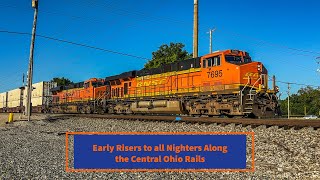 Early Risers to Late Nighers Along the Central Ohio Rails