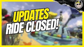 Updates! Now CLOSED at Islands of Adventure