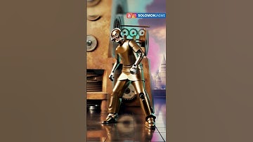 Robot Afrobeat Dance Off Mocap Test | Future of Rendering and Animation is HERE!  #shorts