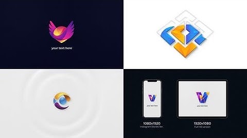 Abstract Logo Reveal | After Effects Template
