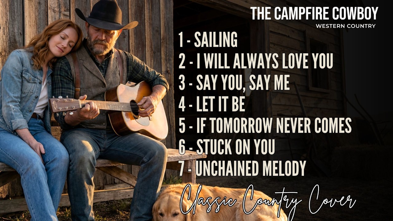 All-Time Country Love Songs – Frontier Acoustic Covers | Jack Rowen (Campfire Cowboy Cover)