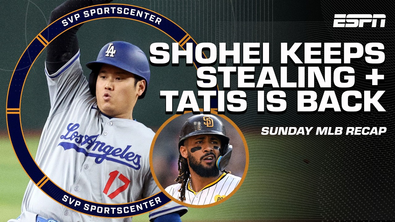 Shohei Ohtani chasing a 50/50 season 📈 Fernando Tatis Jr. is BACK