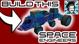 Space Engineers Make A Rover To Climb A Mountain?!??! - FLAWLESS ROVER DESIGNS TUTORIAL/RACE screenshot 5