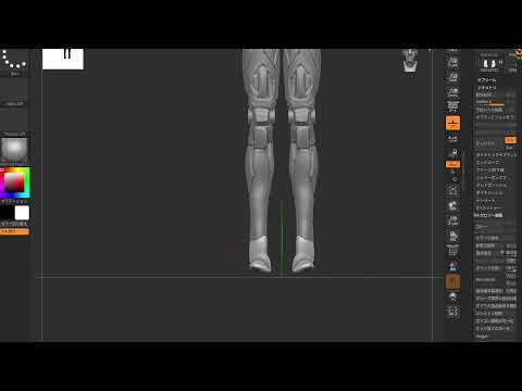 次のキャラデザ１日目と3D６日目仕上げ