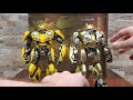 ThreeZero - DLX Bumblebee (special gold edition) - Quick Look and Review