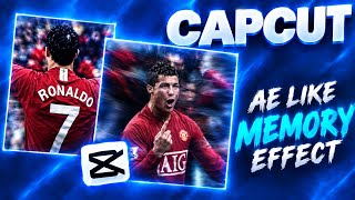 Capcut Ae Like Memory Effect Tutorial!🔥
