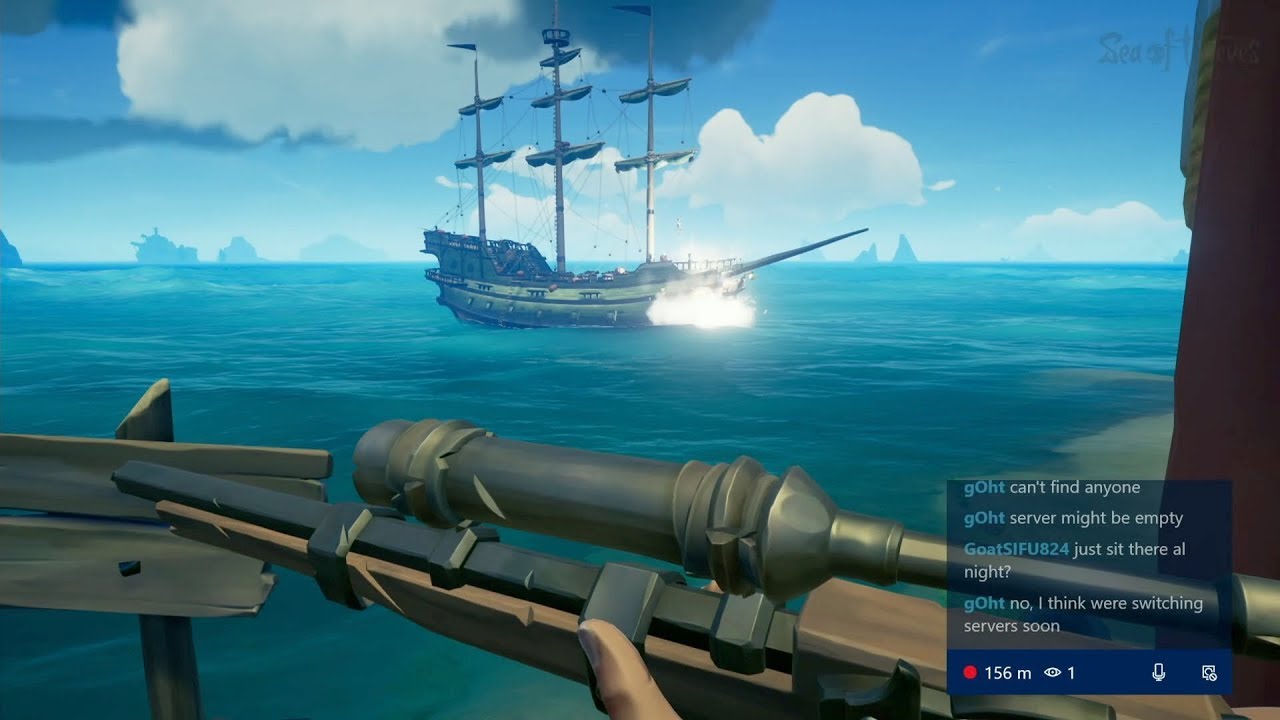 Sea of Thieves Blowing up our ship!! - YouTube