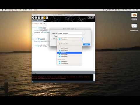 adding images in Processing