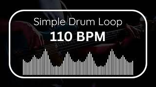Simple Drum Loop 110BPM - #drumloop