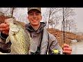 Dock shooting for crappie with ultra finesse rods