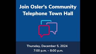 Telephone Town Hall - Winter 2024