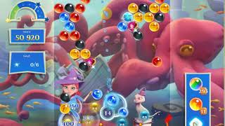 Bubble Witch 2 Saga Level 3252 with no booster & 1 bubbles left