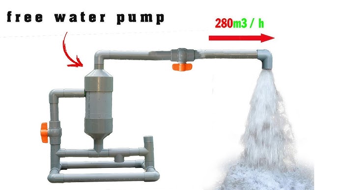 Comment transvaser rapidement de l'eau avec une perceuse - Pompe