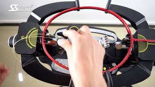 How to Use SIBOASI S516 to Sting  a badminton racket