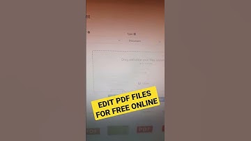 How to edit pdf files for free online.