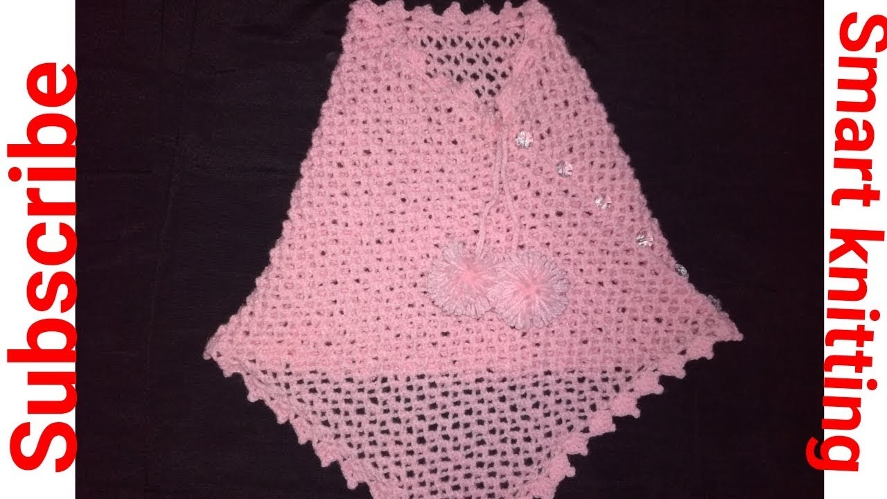 New way to knit poncho in Hindi|| Latest