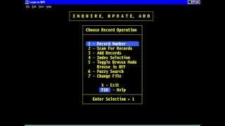 FilePro - Chapter 9 – Files/Processing/Design Get Input from User