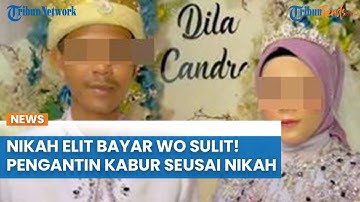 Nikah Elit Bayar WO Sulit! Pasangan Pengantin KABUR Seusai Resepsi Pernikahan, Diduga Tak Bisa Bayar