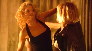 Starbuck vs. Number Six [Battlestar Galactica - S1E13 - "Kobol's Last Gleaming, Part 2"]