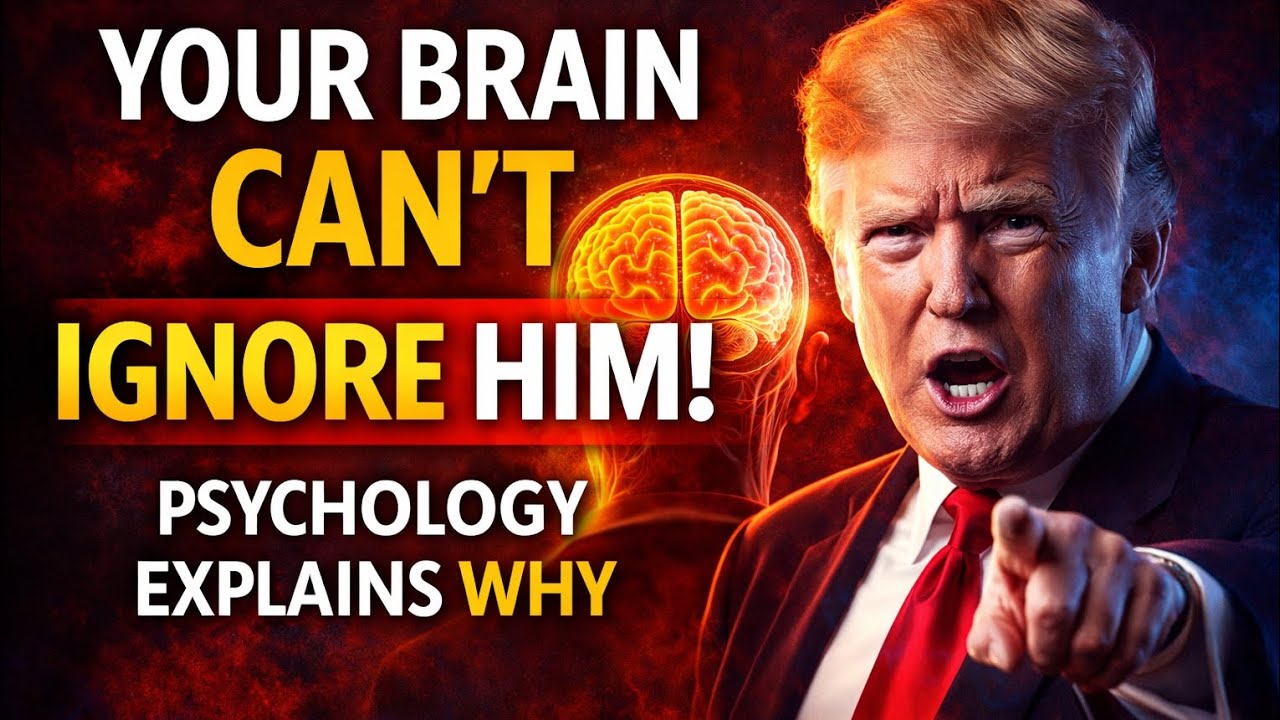 Donald Trump’s Dark psychology 🧠 why your Brain Can’t ignore Him 