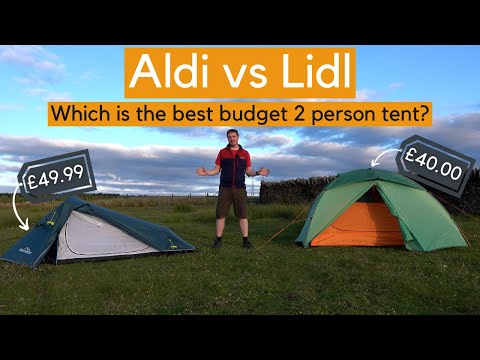 ALDI vs LIDL 2 person tents - which budget tent is best?