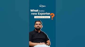 What every new Exporter needs to know ?