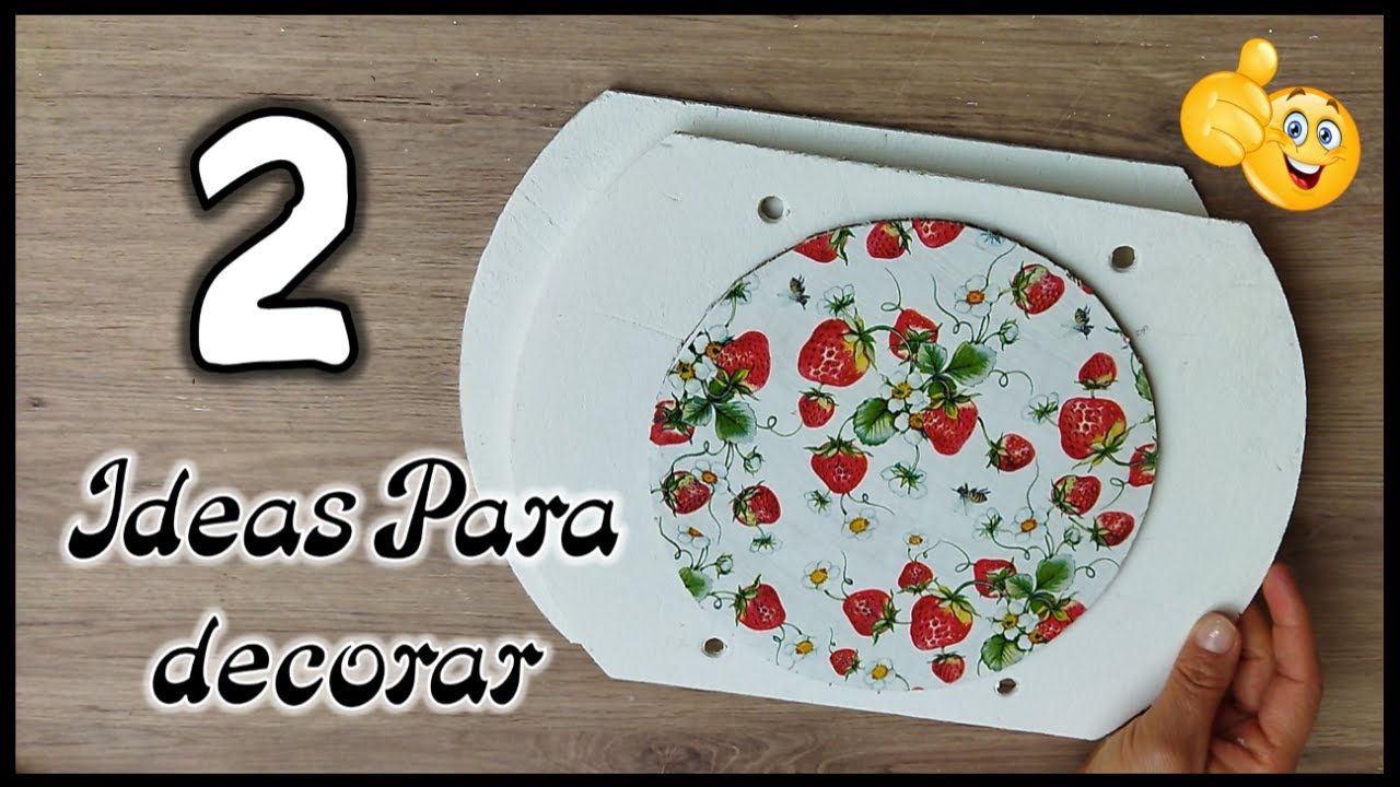 2 LINDAS IDEAS PARA DECORAR TU COCINA - Manualidades con reciclaje ...