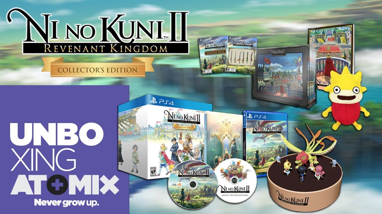 AtomixUnboxing – Ni no Kuni II: Revenant Kingdom Collector