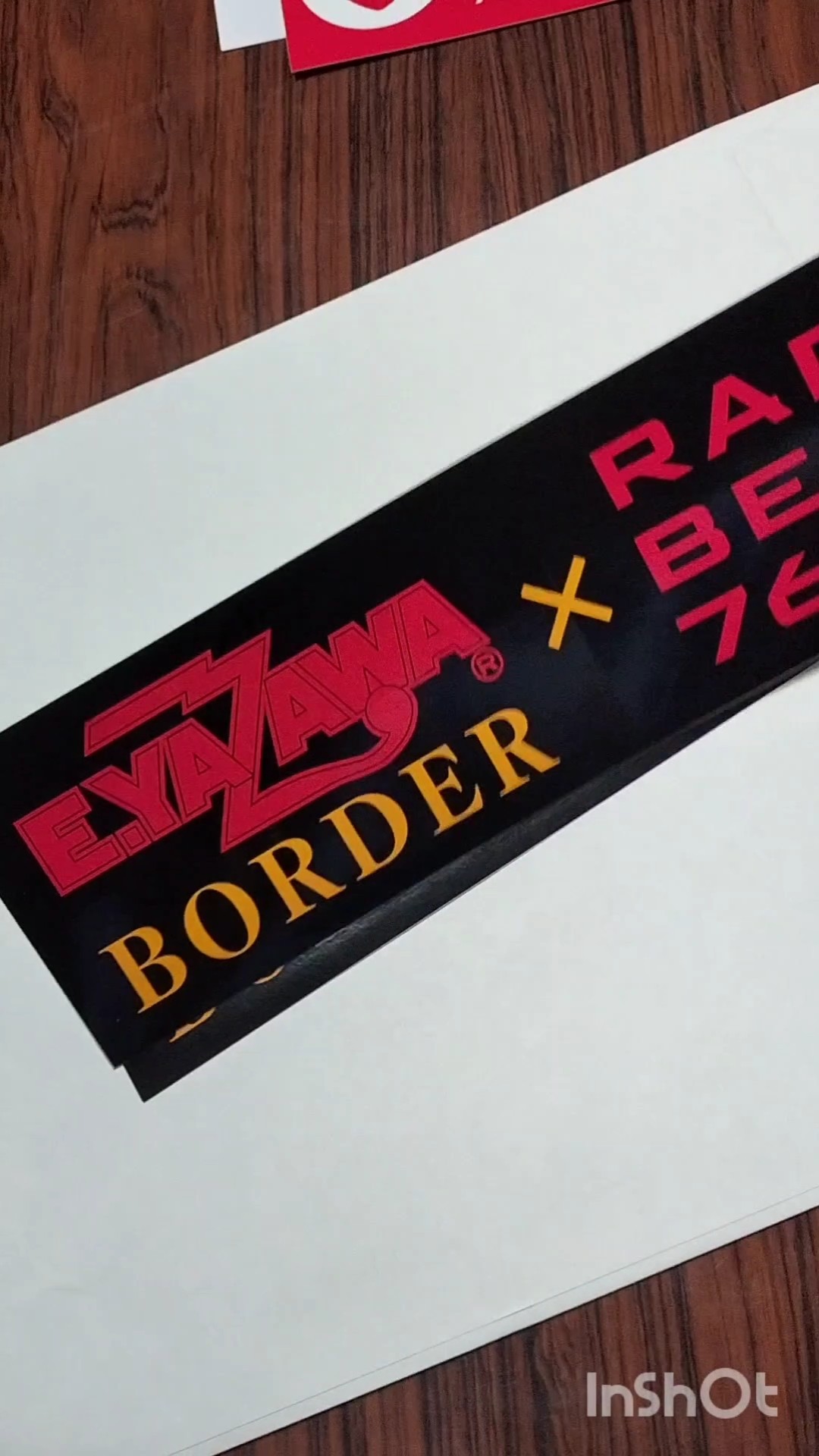 矢沢永吉BORDER Kiss FM コラボバンパーステッカー　非売品 矢沢永吉BORDER Kiss FM コラボバンパーステッカー 非売品 矢沢永吉