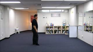 Wu style Tai chi chuan - 108 movements standard form -74 Golden Rooster on Left Leg 左金雞獨立