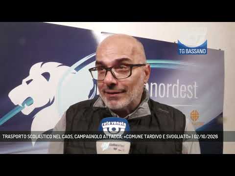 Video TRASPORTO SCOLASTICO NEL CAOS, CAMPAGNOLO ATTACCA: «COMUNE TARDIVO E SVOGLIATO» | 02/10/2026
