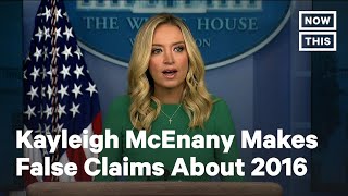 Kayleigh McEnany Claims Trump Didn’t Get Peaceful Transition | NowThis