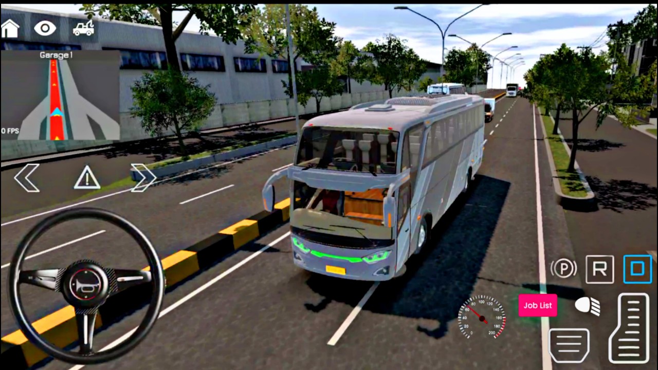 Bus Simulator Lintas Sumatera Coach bus driving | Euro bus simulator 2025 Android gameplay