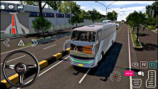 Bus Simulator Lintas Sumatera Coach bus driving | Euro bus simulator 2025 Android gameplay screenshot 1