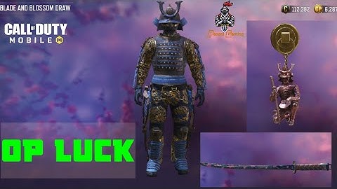 Are You Sexy Lucky? *NEW* Sentinel Recon Shogun | CODM Garena