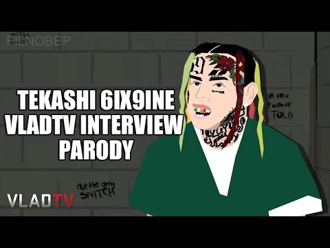 Tekashi 6ix9ine Does VladTV Jail Interview (Parody)